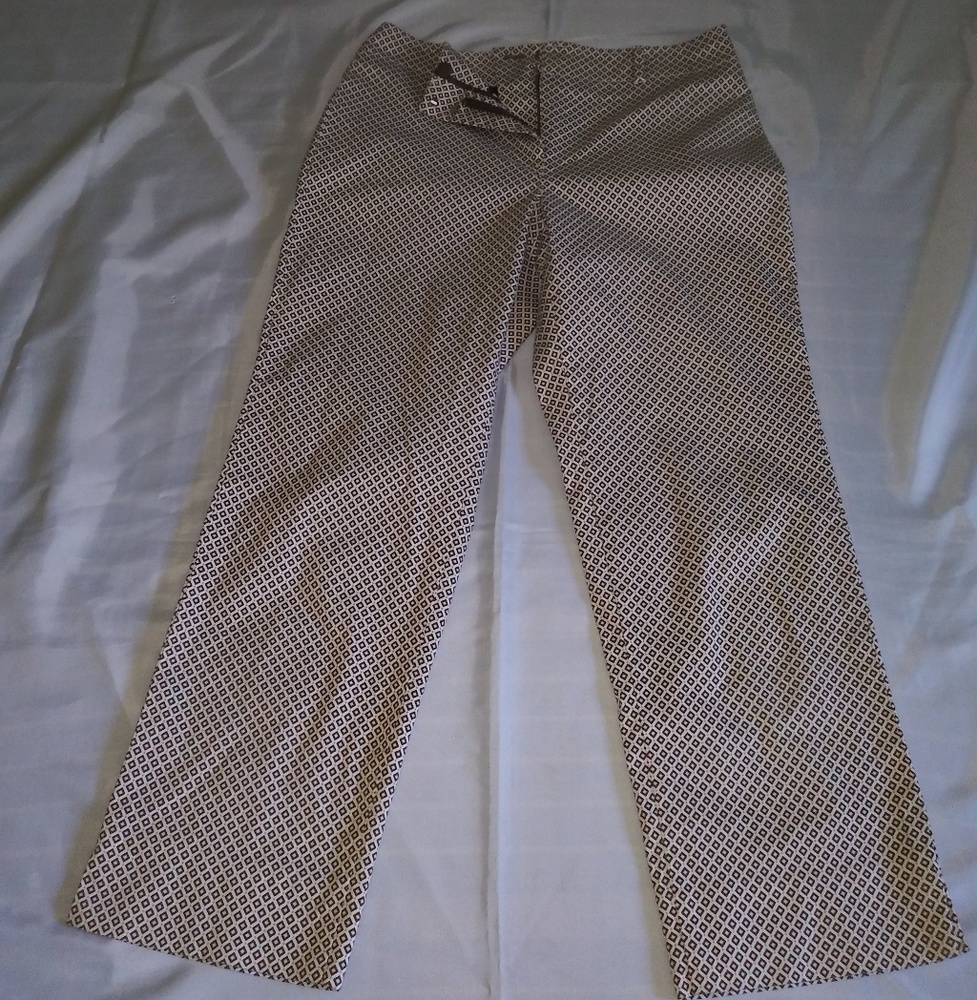 Talbots stretch capri slacks
